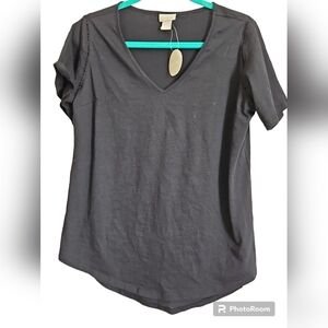 Zim & ZOe T-Shirt Black Size 14